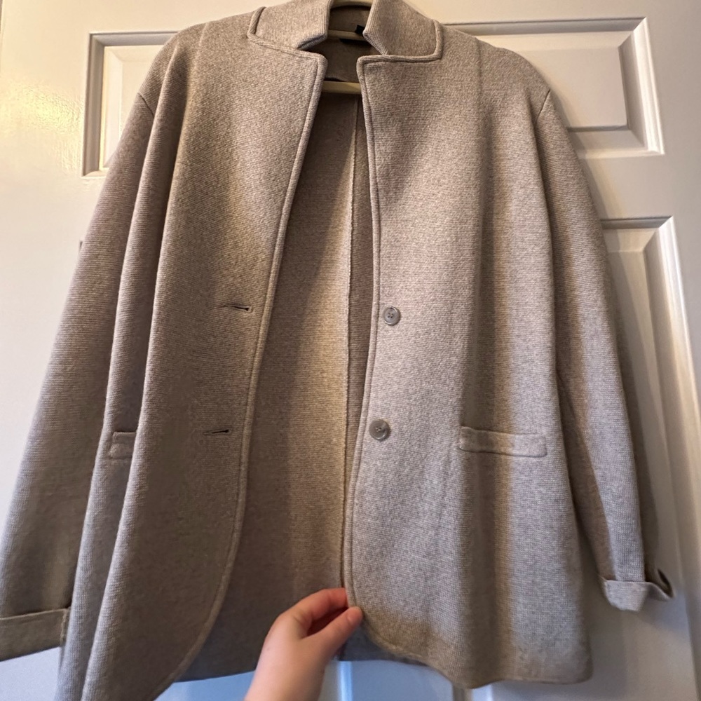 J Crew Merino Wool Blazer